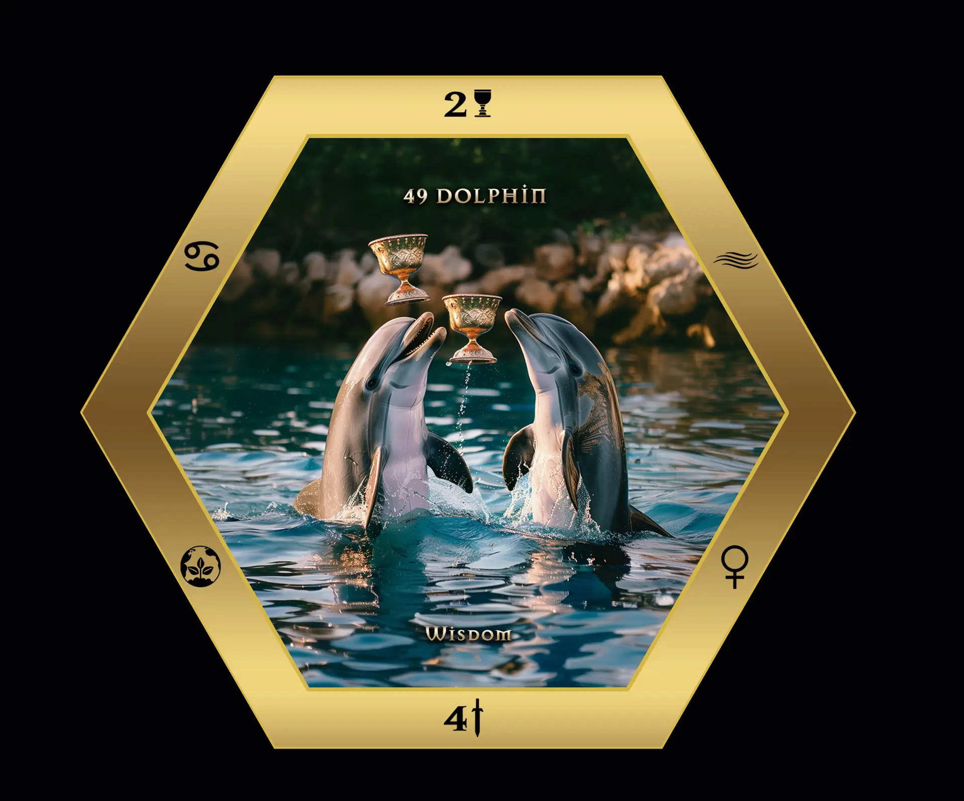 The Dolphin Creatrix card artwork